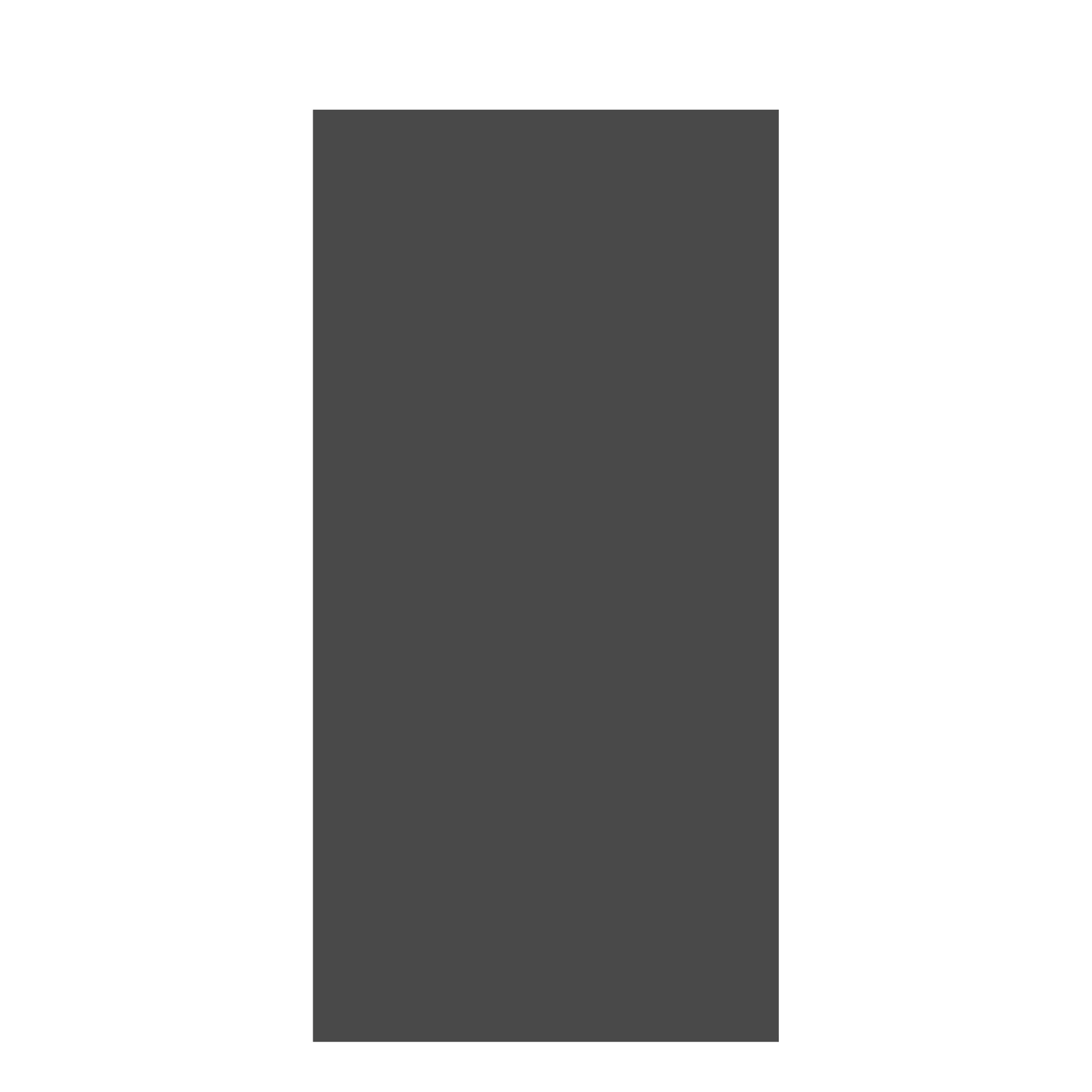 Sichtblende Board-Element 90 x 180cm