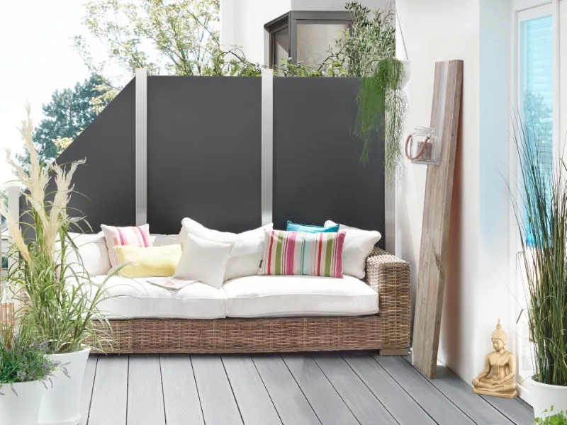 Sichtblende Board-Element 90 x 180cm