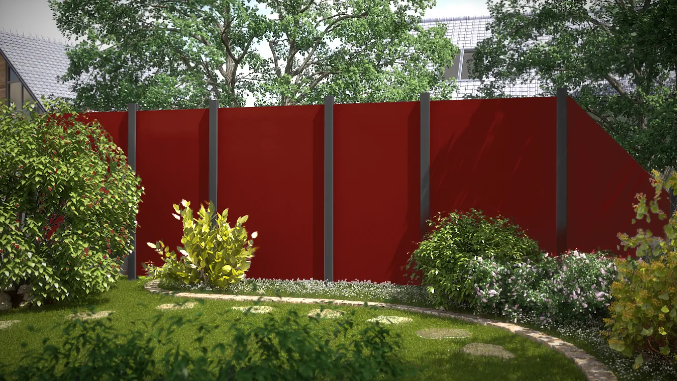 Sichtblende Board-Element 90 x 180cm