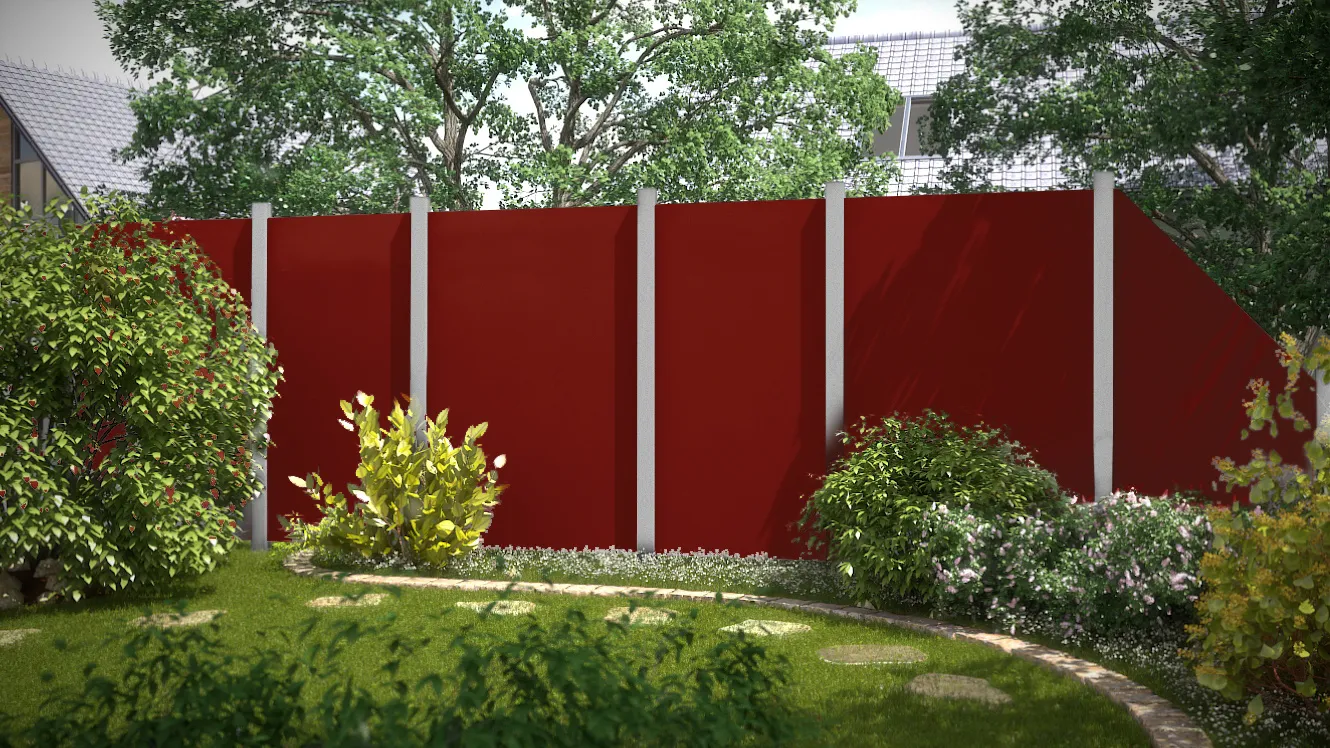 Sichtblende Board-Element 90 x 180cm