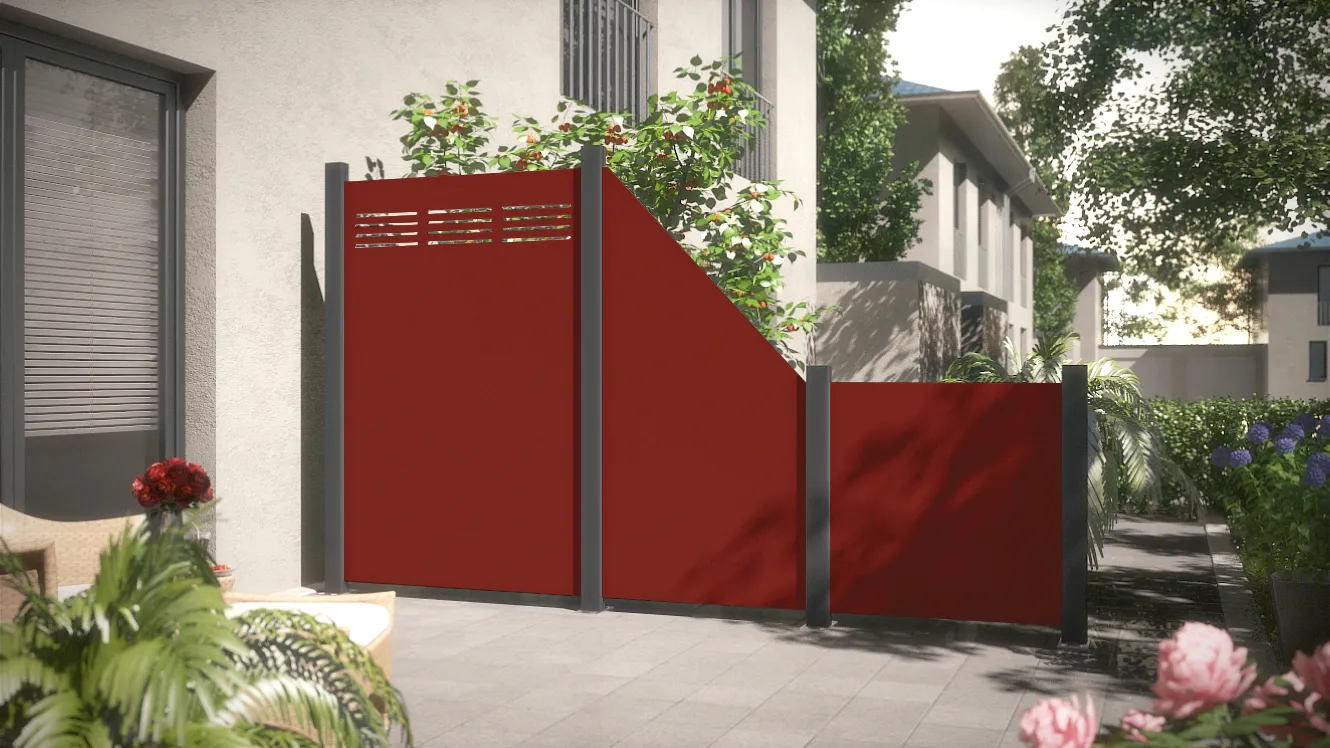 Sichtblende Board-Element 120 x 180 cm