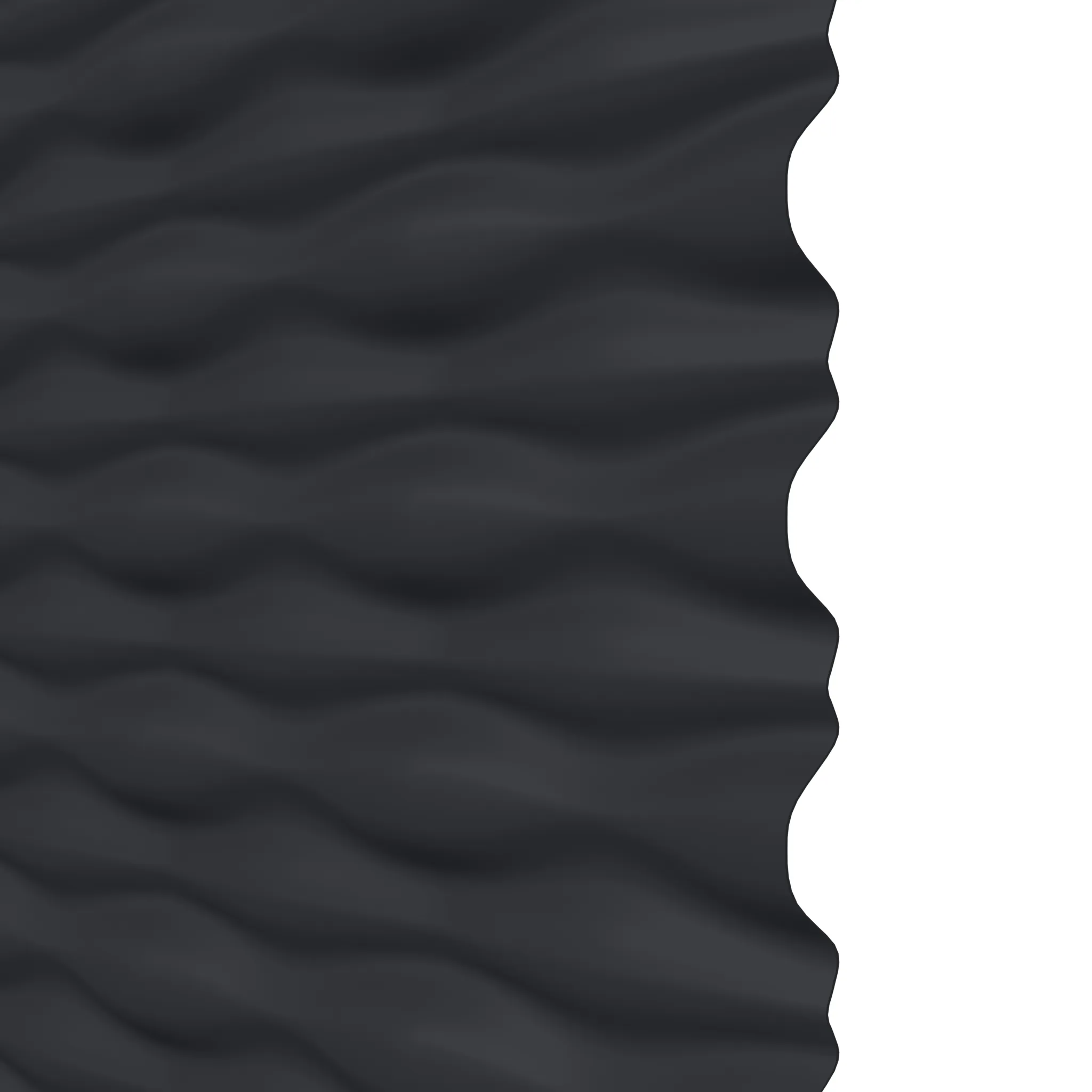 Sichtblende Flow Rechteck 60 x 180cm