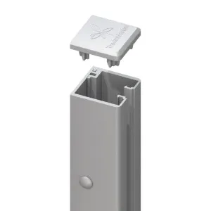 U-Klemmprofil 4 x 4cm 192 cm lang