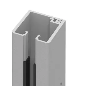 U-Klemmprofil 4 x 4cm 192 cm lang