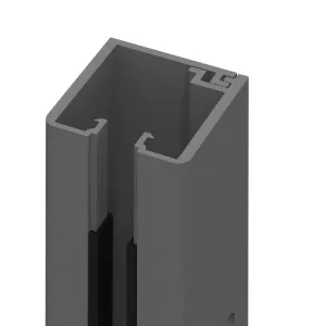 U-Klemmprofil 4 x 4cm 192 cm lang
