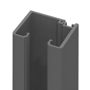 U-Klemmprofil 4 x 4cm 192 cm lang