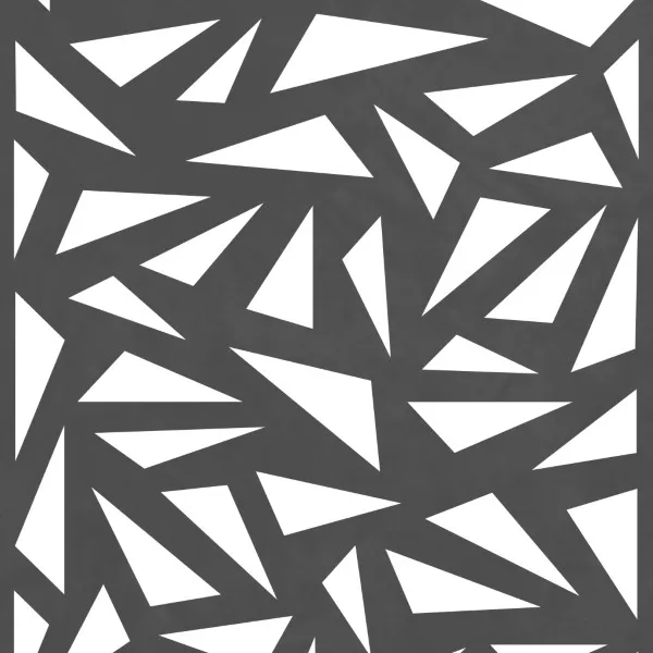 Sichtblende System GitterTrigon 60x180cm