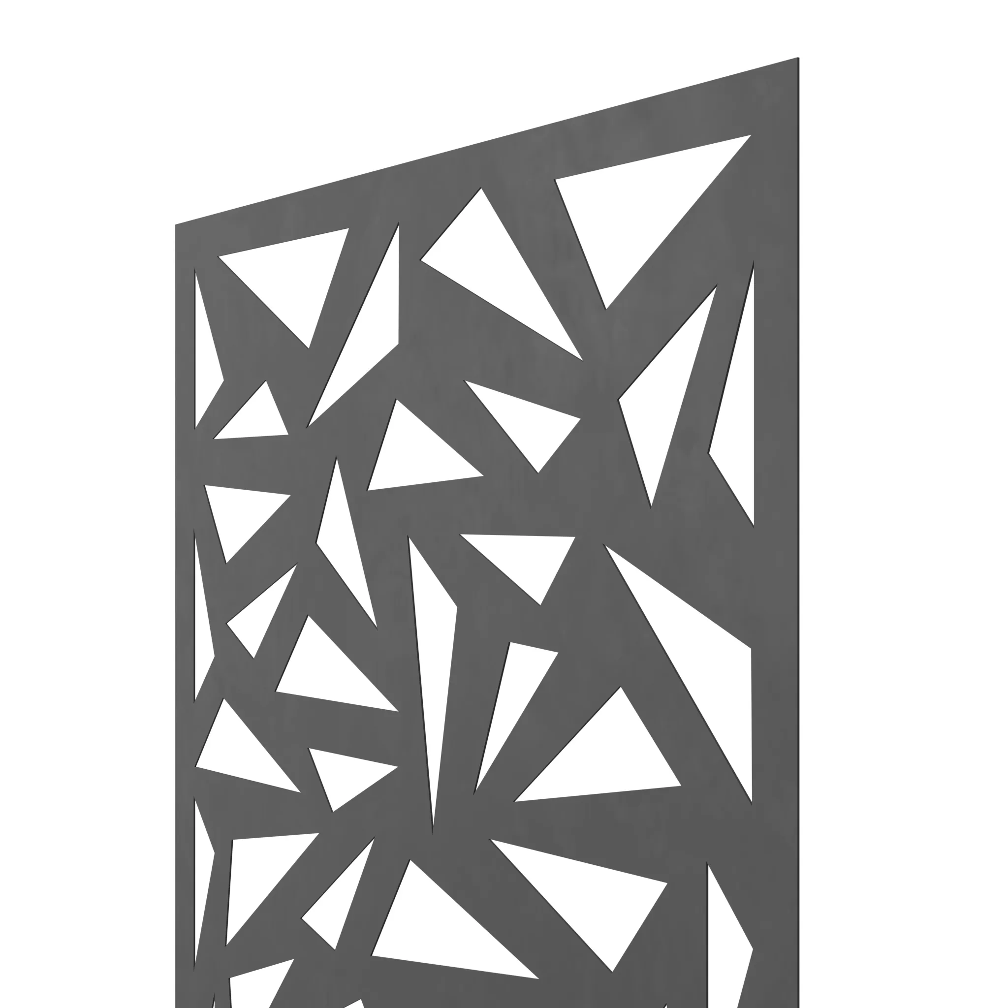 Sichtblende System GitterTrigon 60x180cm