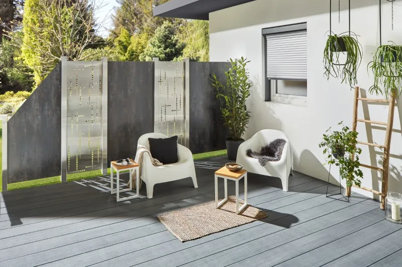 Gitterzaun System Metall 180 x 185cm