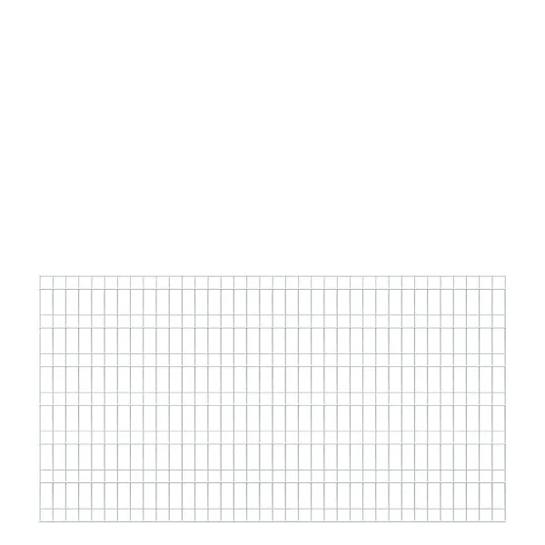 Gitterzaun System Metall 180 x 95cm