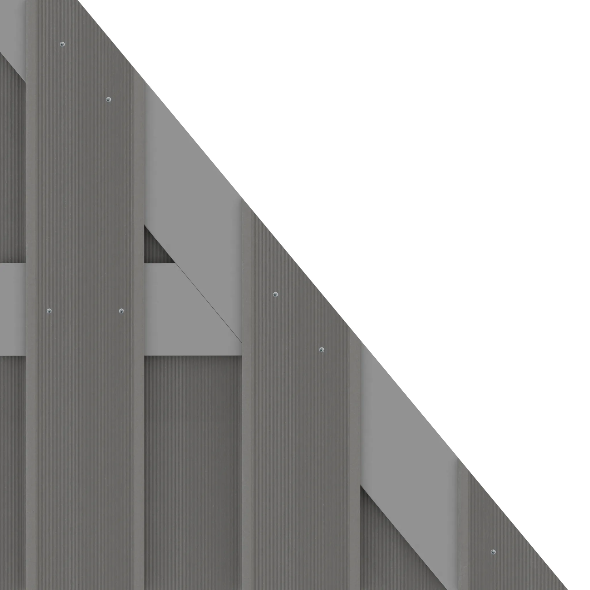 Sichtblende Jumbo WPC 74 x 179/90cm