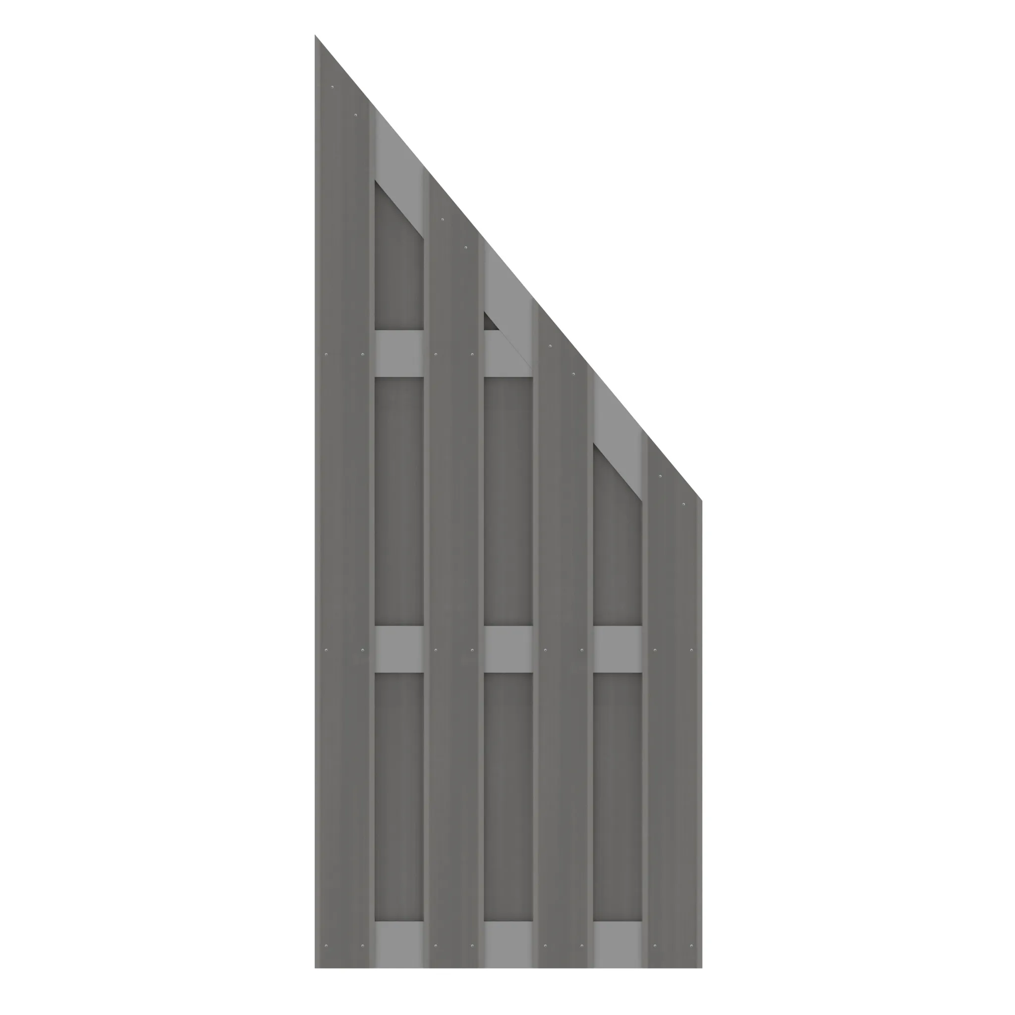 Sichtblende Jumbo WPC 74 x 179/90cm