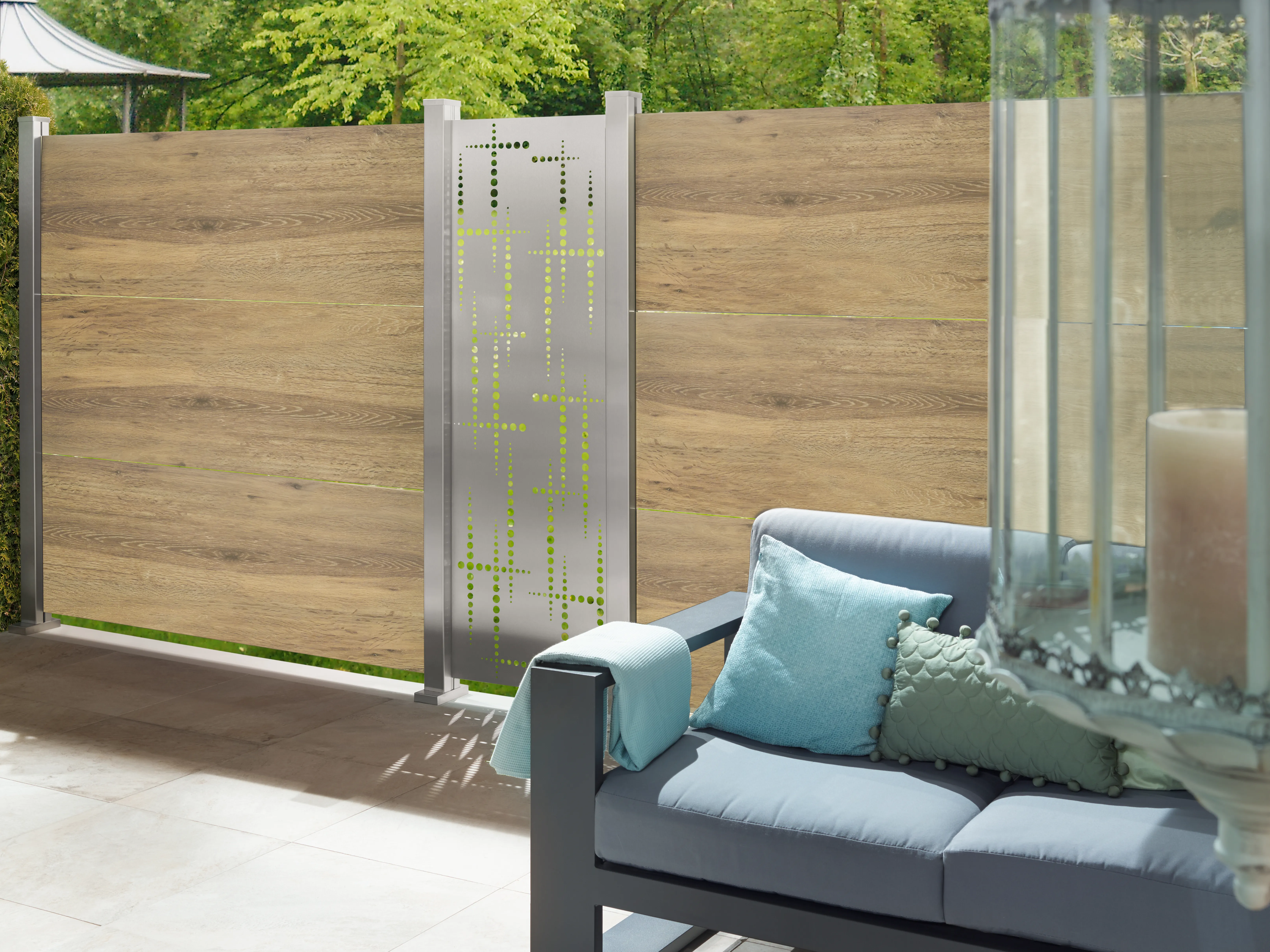 Sichtblende Board Keramik XL 180 x 180cm