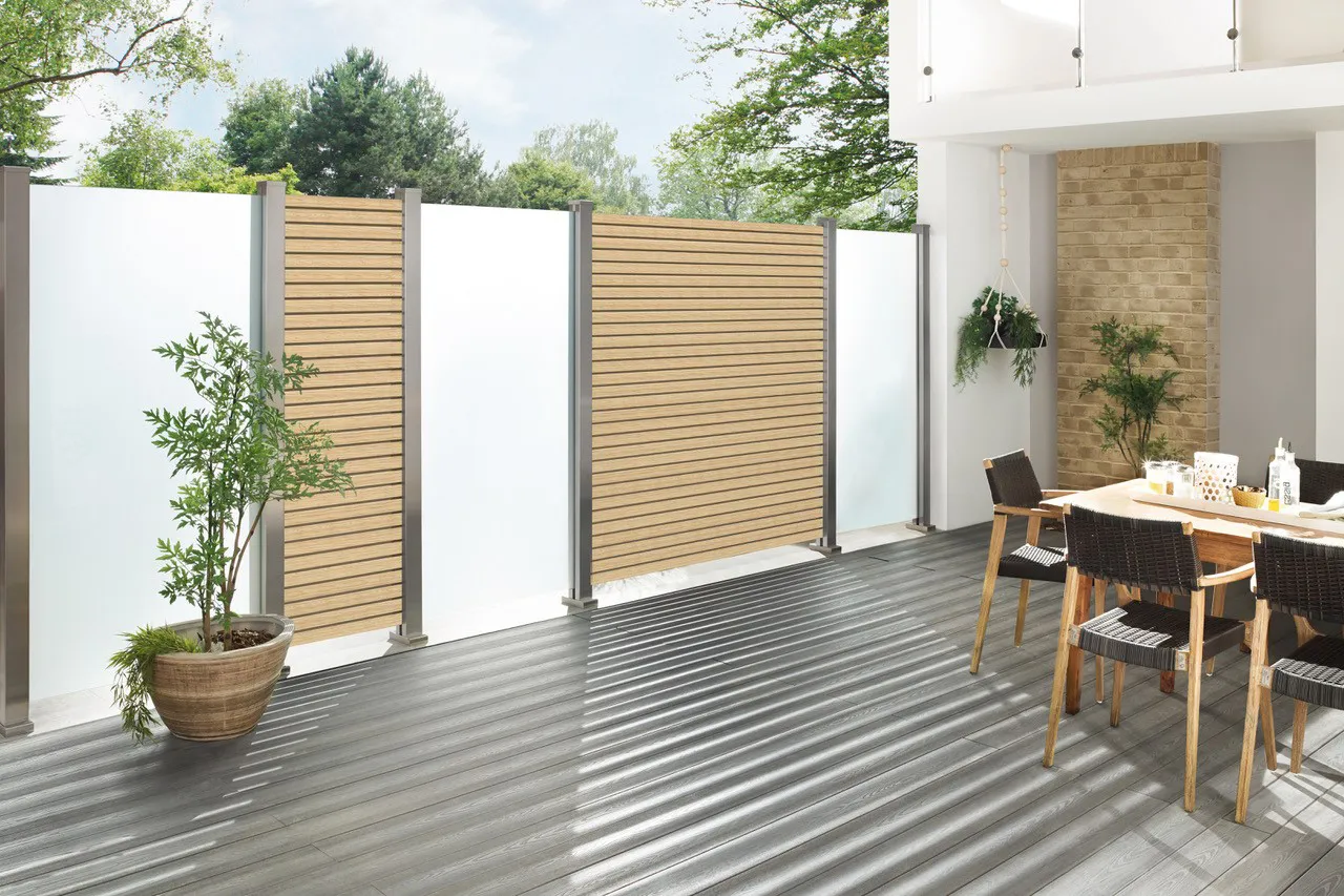 Sichtblende System Rhombus 60 x 180cm