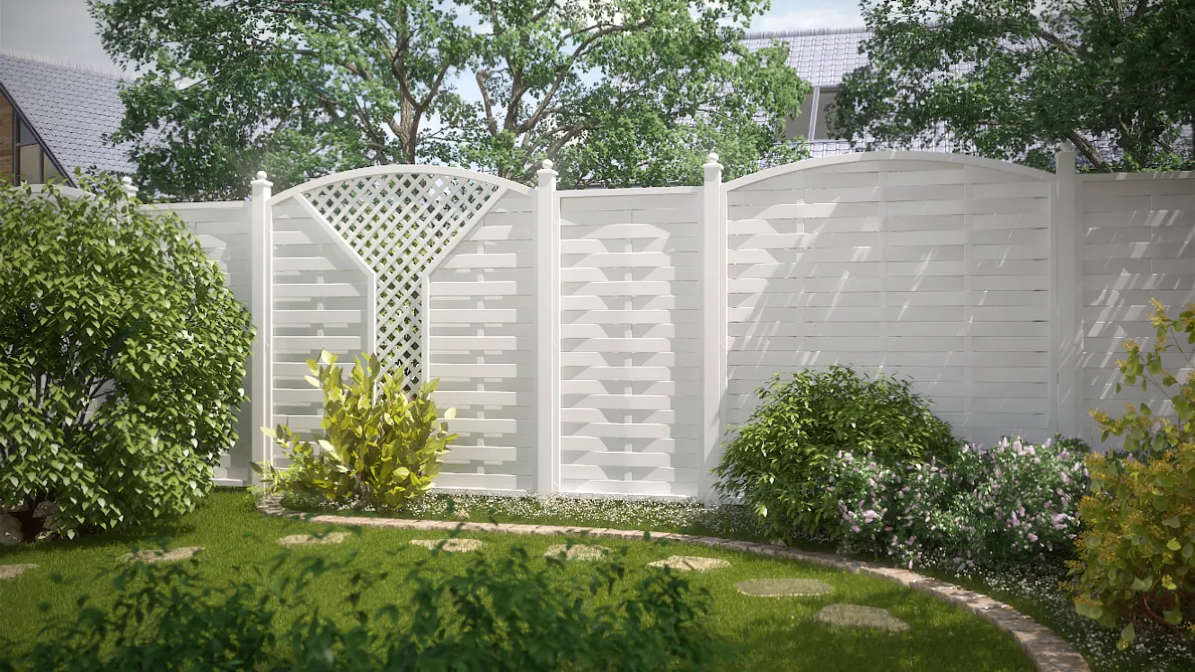 Sichtblende Longlife Romo 180x180/196 cm