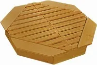 Sandkasten Abdeckung 2-teilig 180x180cm