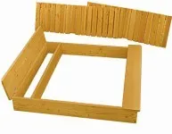 Sandkasten Abdeckung 2-teilig 100x150cm