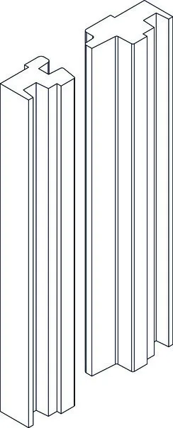 Set aus Anfangs-/Endprofil Trio