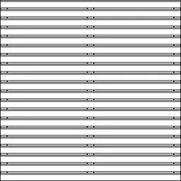 Sichtblende Rhombus Typ A 179x179 cm
