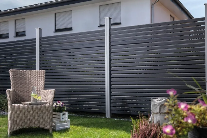 Sichtblende Alu-Fence Rhombus A 180x45cm
