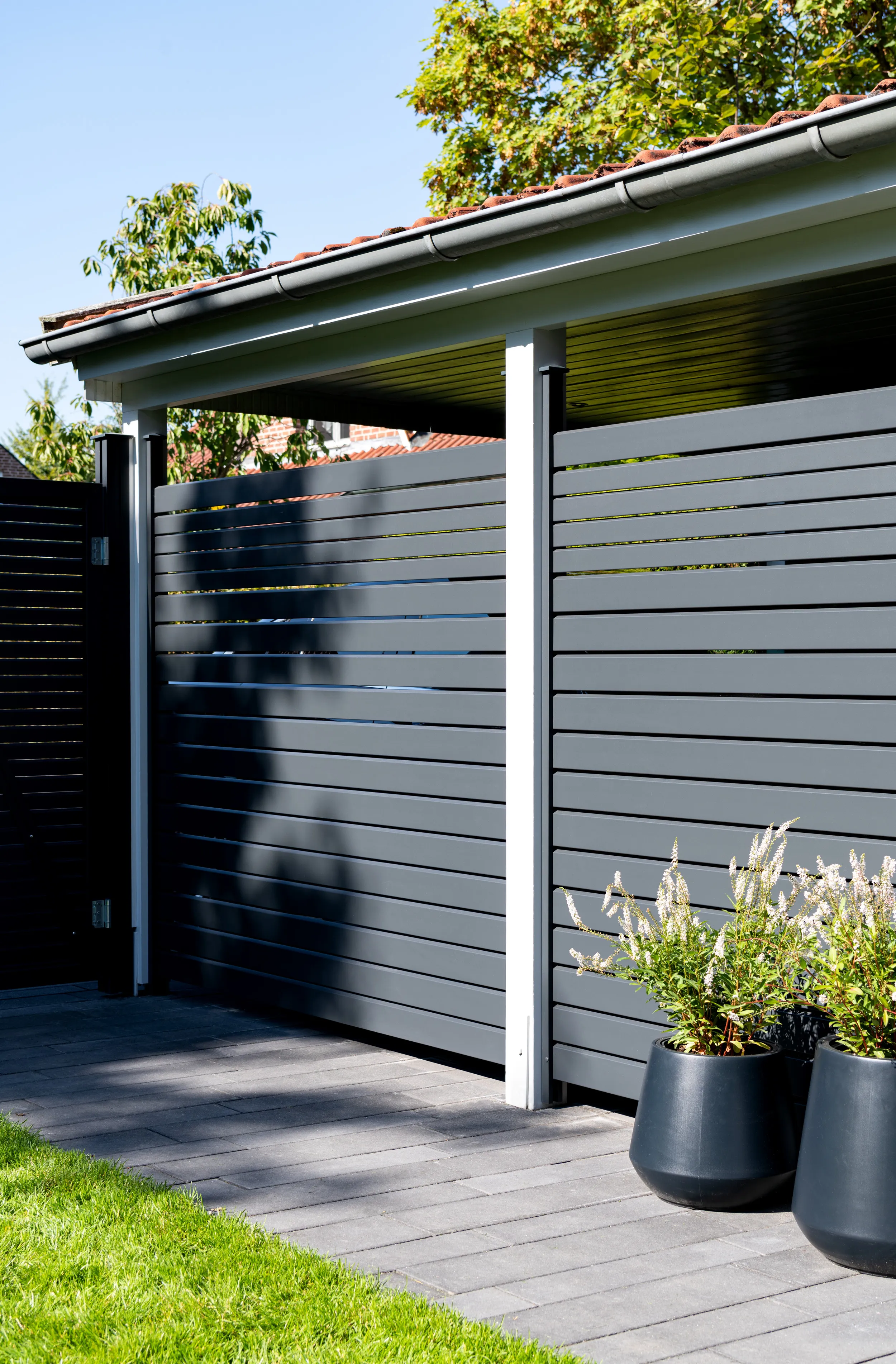 Sichtblende Alu-Fence Rhombus B 180x45cm