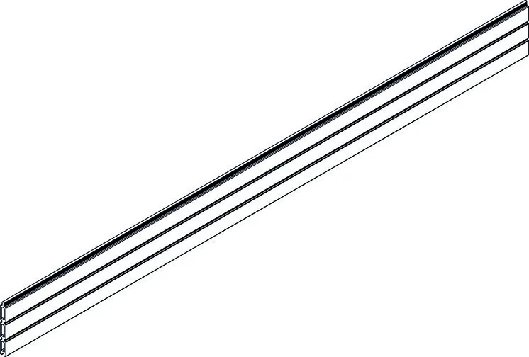 Einzelprofil Alu-Fence Cube