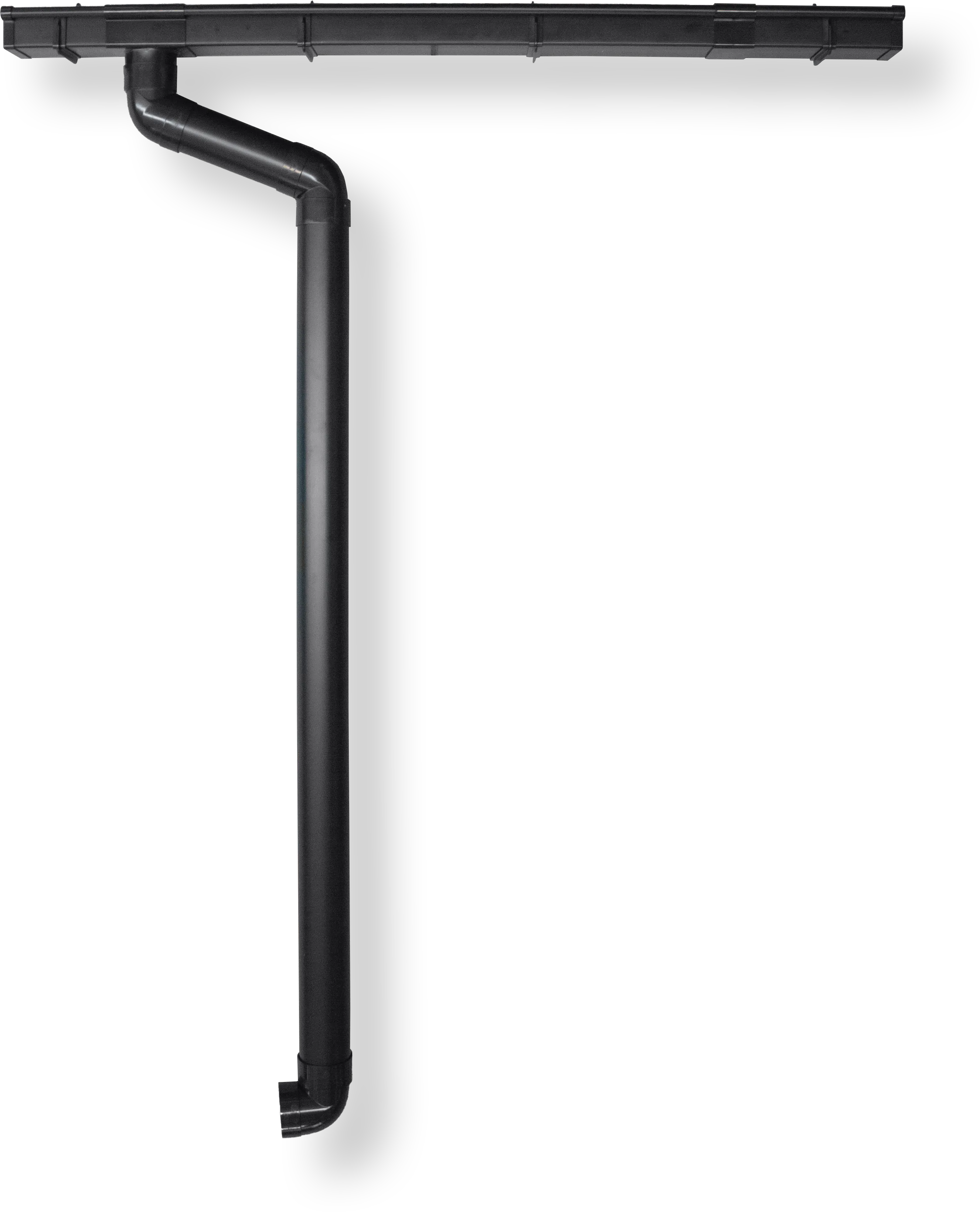 Kasten-Dachrinnenset,  Pult-/Flachdach