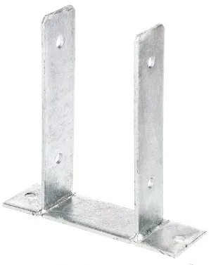 101mm U-Pfostenlasche z.Aufd&uuml;beln